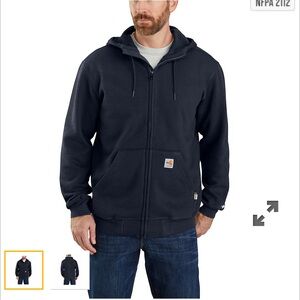 Carhartt Flame Resistant Force zip up sweatshirt